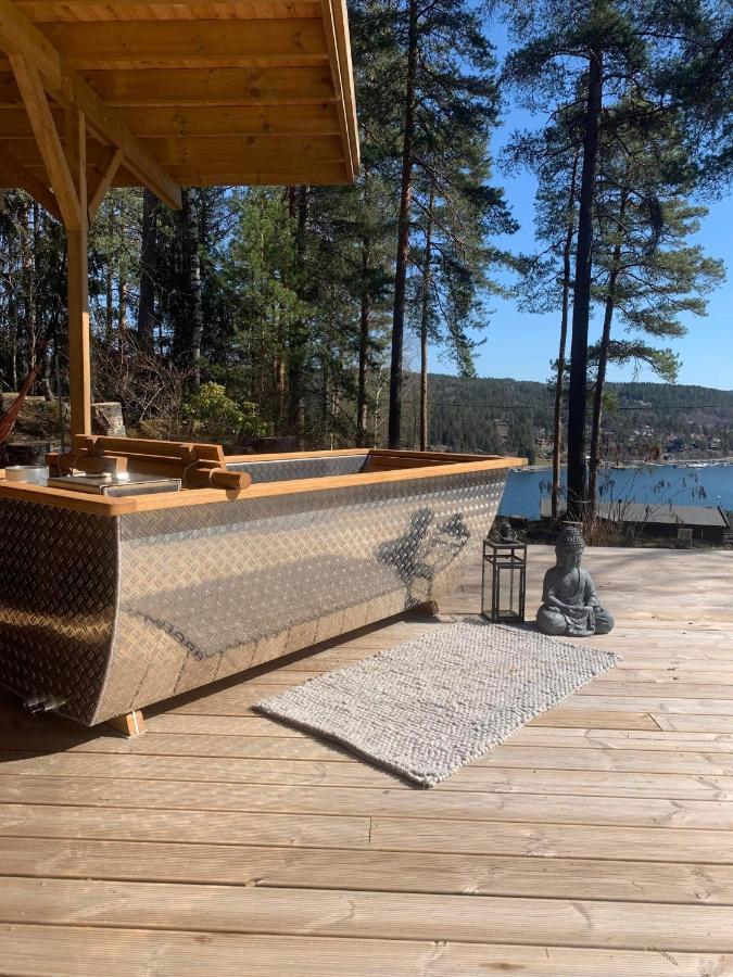 Summer Cabin In Nesodden Open-Air Bath Large Terrace Villa Brevik  Eksteriør bilde